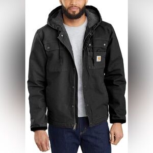 Men’s Carhartt Size Medium Relaxed Fit Fleece Lined Jacket